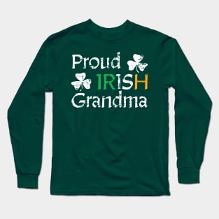 Proud Irish Grandma Long Sleeve T-Shirt